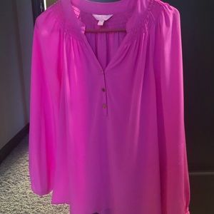 Lilly Pulitzer Elsa - Size Medium - Neon Pink